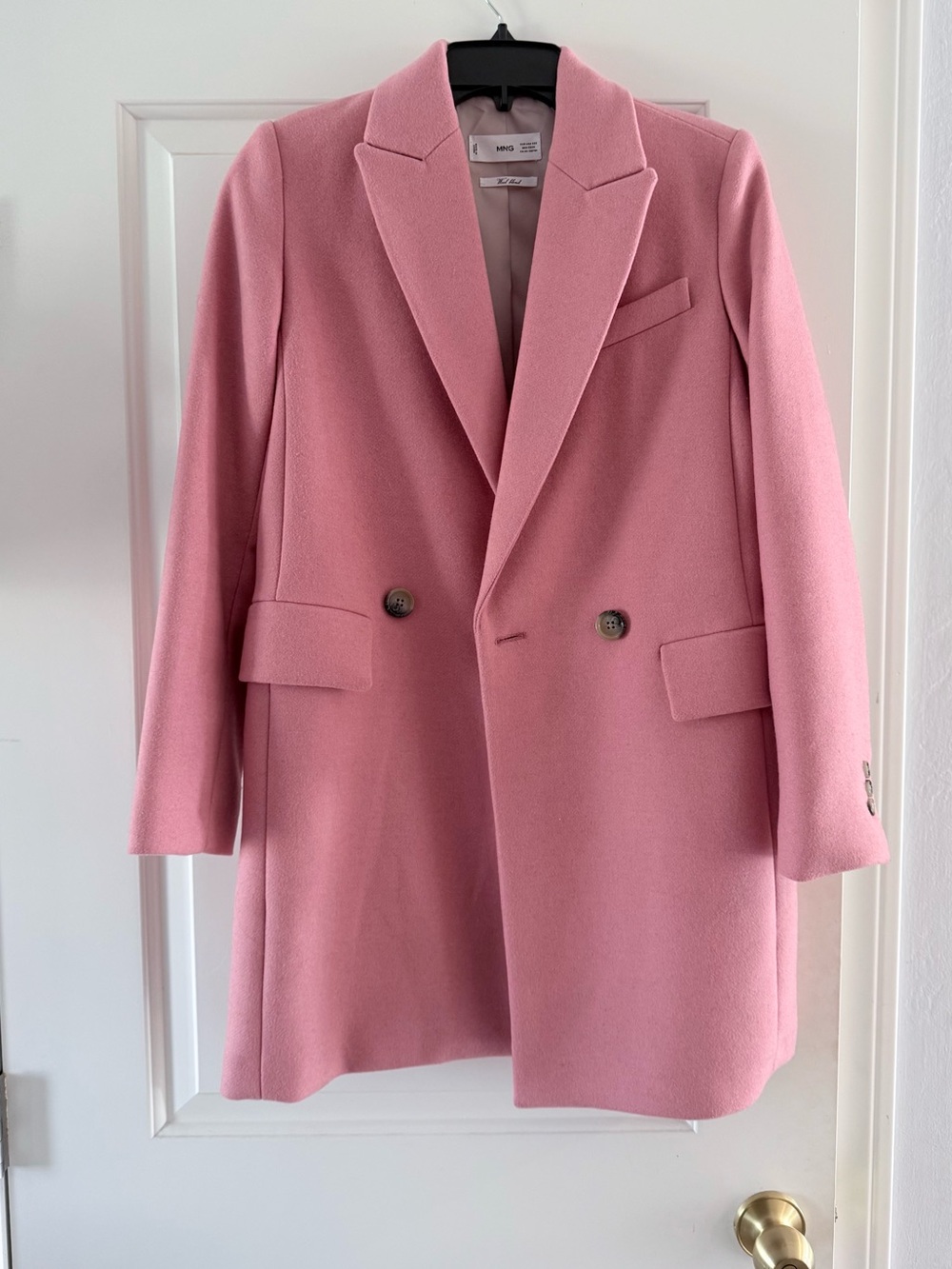 Mango Wool Blend Coat